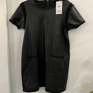 Brand New Zara Leather Dress!
